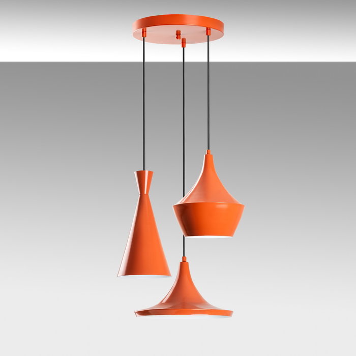 Opviq Lámpara de araña Tom - 3556 - Naranja